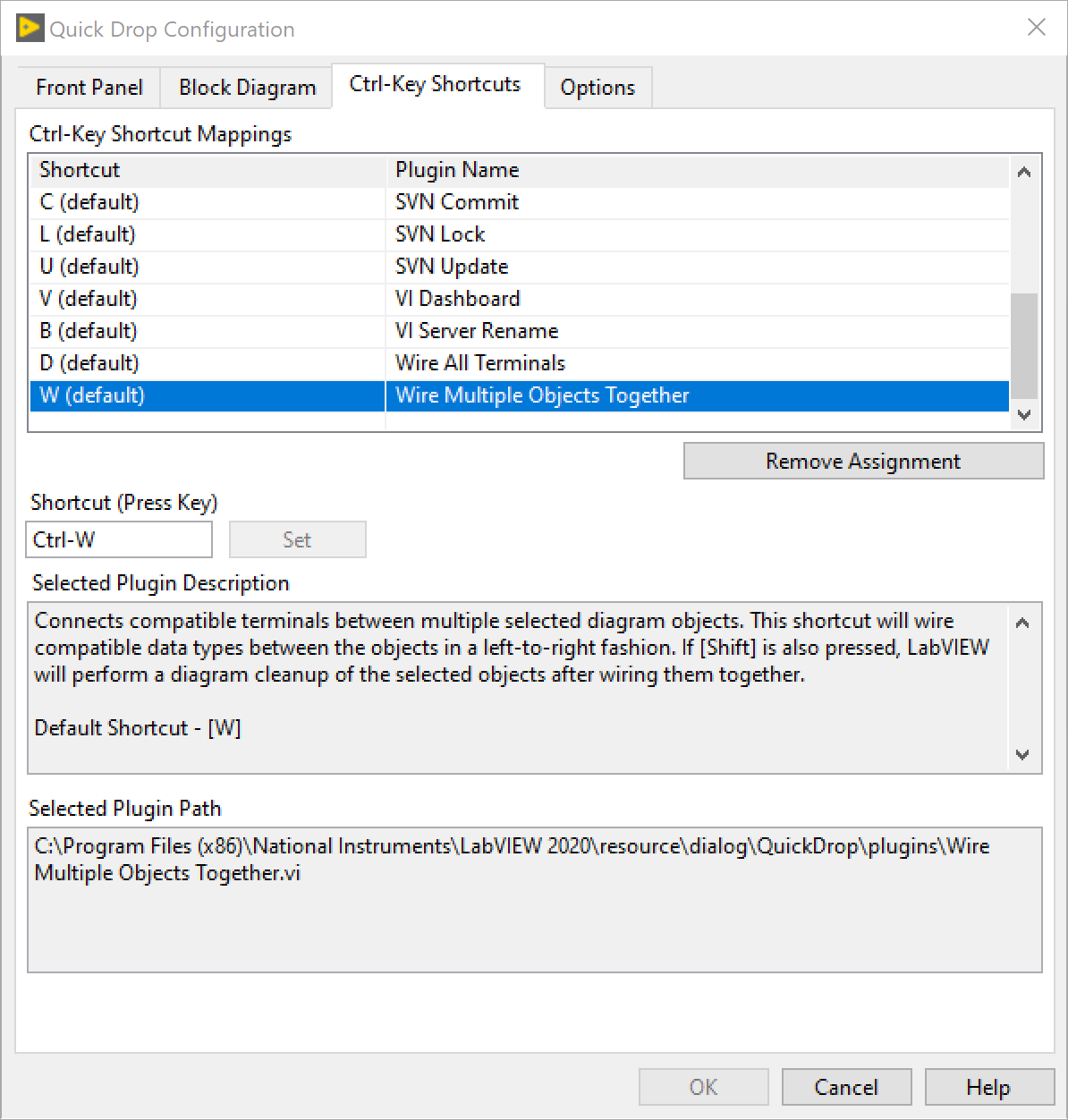 What are Quick Drop ControlKey Shortcuts? WKU LabVIEW Academy
