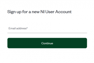 NI Account Signup
