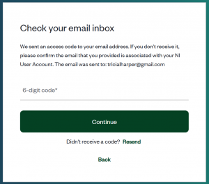 Enter Access Code