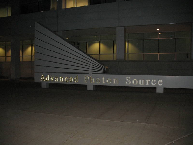 Outside the Advanced Photon Source