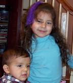 Son and daughter